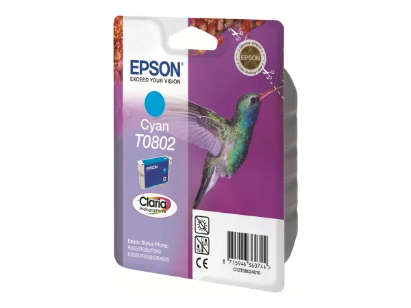 EPSON 1LB T0802 ink cartridge cyan
