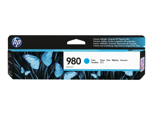 HP 980 Cyan Ink Office jet Enterprise