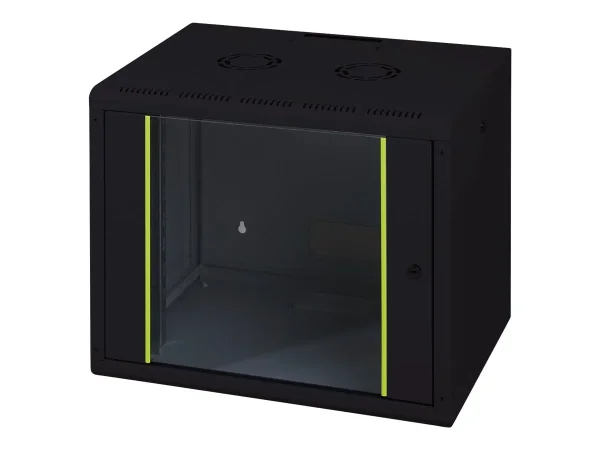 DIGITUS 48,3cm Wandschrank 12HE schwarz
