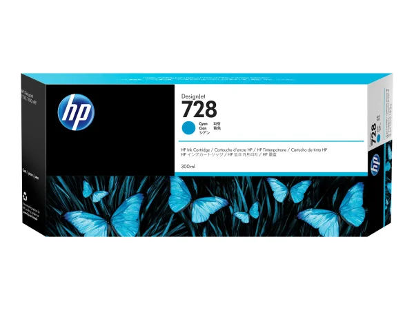 HP 728 300-ml Cyan