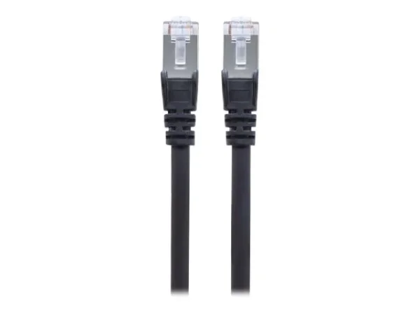 INT Netzwerkkabel Cat6A S/FTP 15m schwar