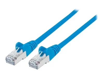 INT Netzwerkkabel Cat6A S/FTP 3m blau