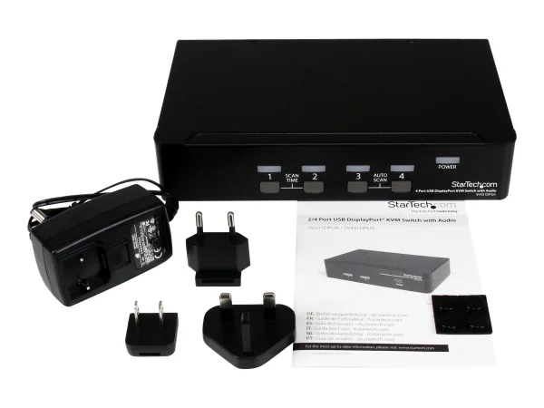 STARTECH 4 Port DisplayPort KVM Switch