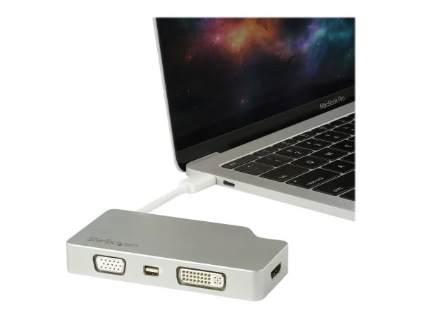 STARTECH USB-C auf VGA, DVI, HDMI, mDP