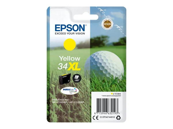 EPSON 2LB Singlepack 34XL Yellow
