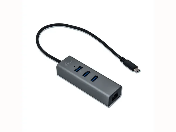 I-TEC USB-C Metal HUB 3 Port Giga Lan