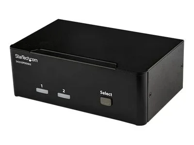 STARTECH 2 Port Dual DP KVM Switch - 4K