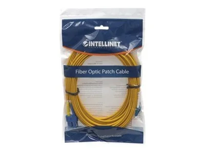 INTELLINET LWL Kabel LC/SC OS2 3m gelb