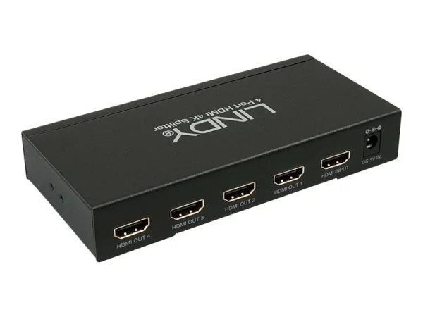 LINDY HDMI 4K Splitter 4 Port 3D 2160p30
