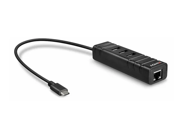 LINDY USB 3.1 Hub und GB Ethernet Adapt.