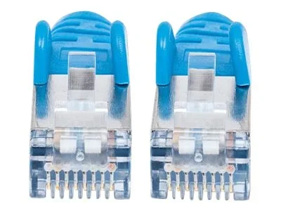 INT Netzwerkkabel Cat6A S/FTP 1,5m blau