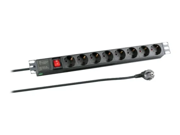 EFB 48,26cm Steckdosenleiste 8fach