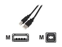 EFB USB2.0 Anschlusskabel A/B 3m