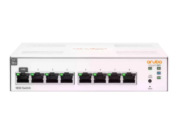 HPE Aruba IOn 1830 8G Sw EU en