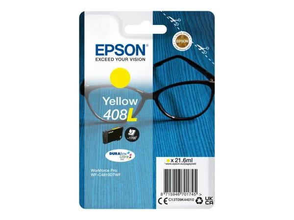 EPSON 6LB Singlepack Yellow 408L Ultra