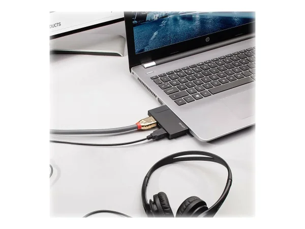LINDY DST-Micro USB C Laptop Micro Dock