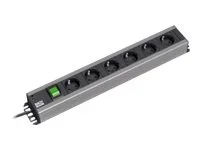 BACHMANN Handwerkerleiste 6x Schutzk 2m