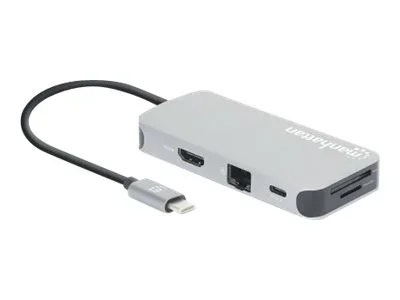 MH 8-in-1 Dockingst. HDMI RJ45 3xUSB-A