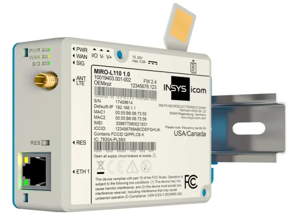 INSYS icom MRX5 LTE450 mod. LTE-Router