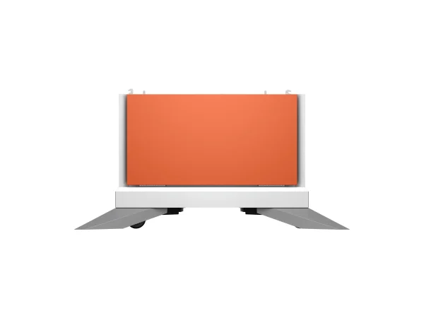 HP Clr LaserJet Red Storage Stand