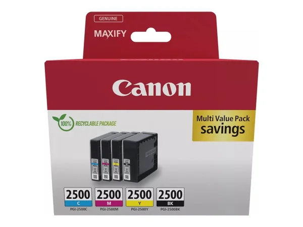 CANON PGI-2500 Ink Cartridge BK/C/M/Y