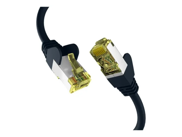 EFB Netzwerkkabel CAT6a S/FTP 2m schwarz