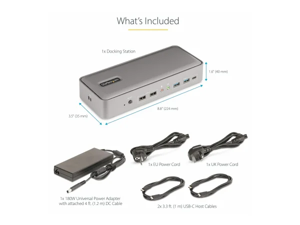 STARTECH Dual Laptop KVM Dockingstation