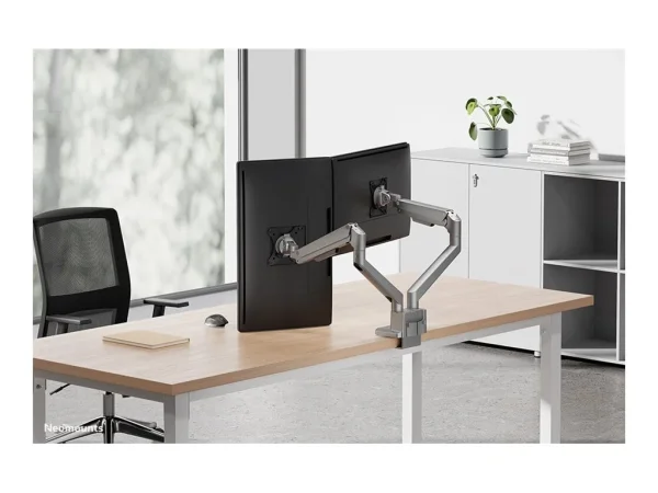 NEOMOUNTS Next Slim Desk Mount double