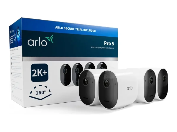 ARLO Pro5 2K Security Camera 4-Cam