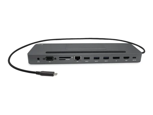I-TEC USB-C Metal Dock + Netzteil 100W