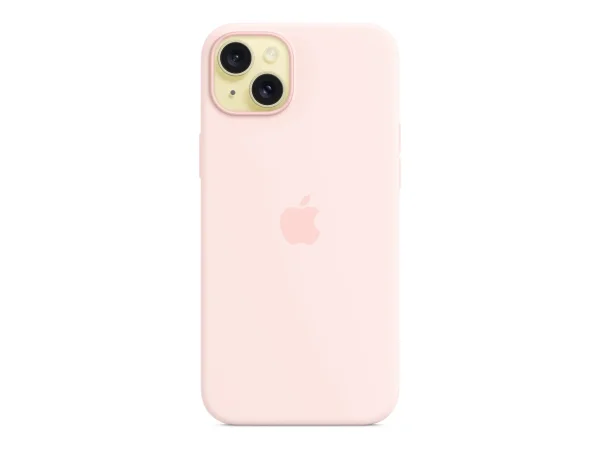 APPLE iPhone 15+ Sil Case Mgs Light Pink
