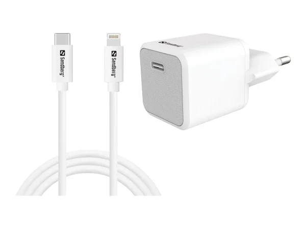 SANDBERG USB-C AC Charger 20W +Lightning