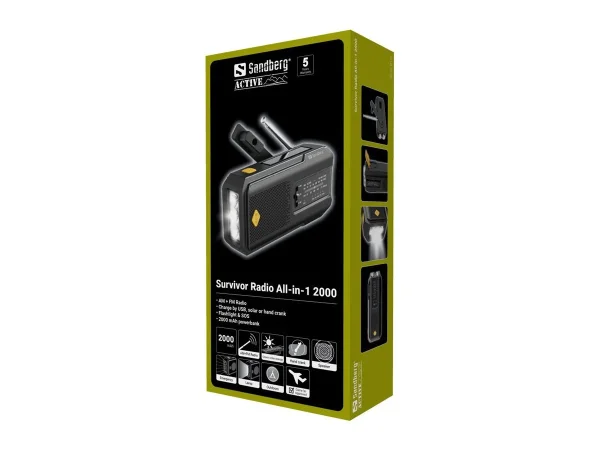 SANDBERG Survivor Radio All-in-1 2000