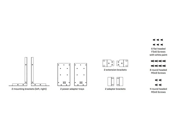 SOPHOS Rackmount kit XGS 88/108