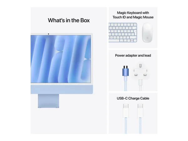 APPLE IMAC 24i BL/10CCPU/10CGPU/16GB/512