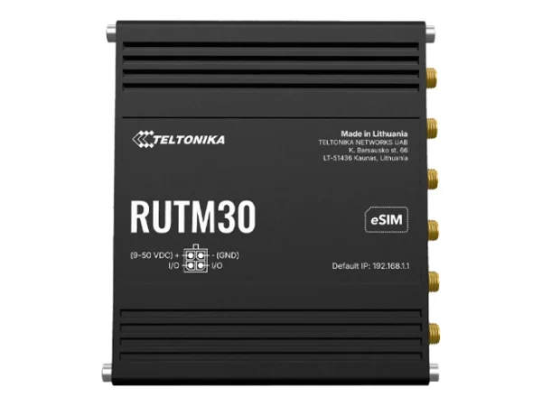 TELTONIKA NETWORKS RUTM30 eSIM 5G Router