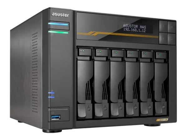 ASUSTOR AS6806T 6 Bay NAS AMD V3C14