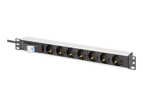 DIGITUS 1U Alu PDU rackmount 6x