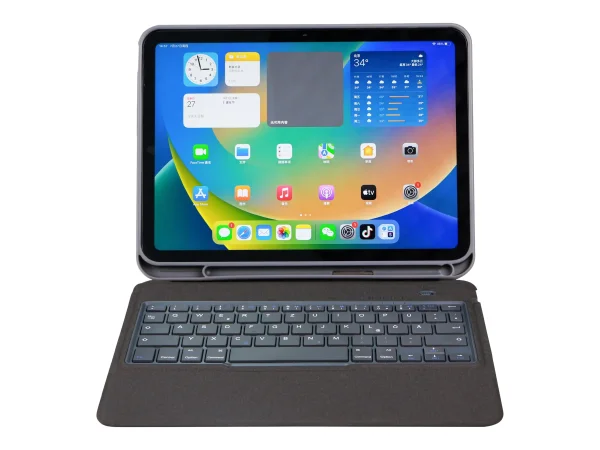 DEQSTER Slim Keyboard 2 iPad A16 DE