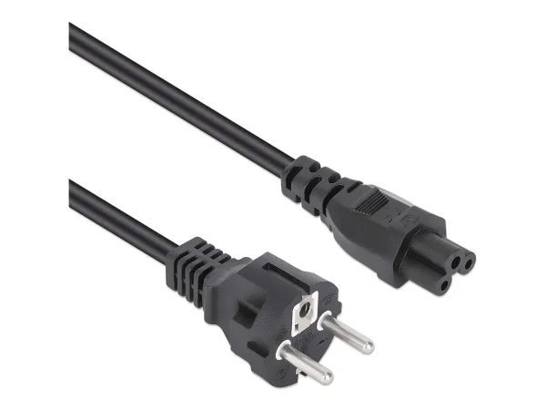 MH Stromkabel C5 auf Schutzkontakt 1m