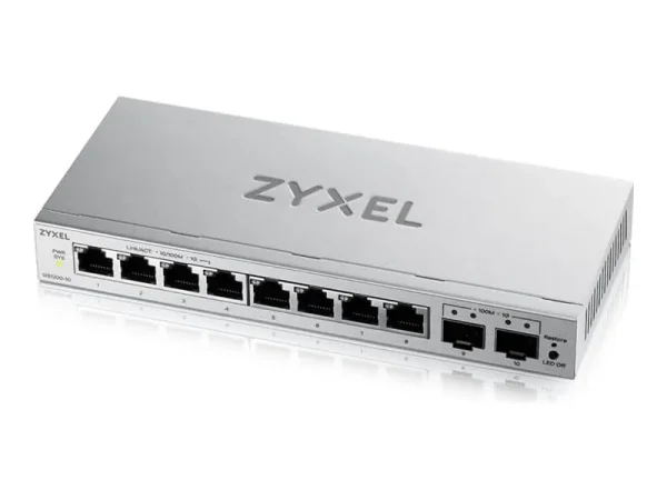 ZYXEL GS1200-10 V3 8-Port Gigabit 2x SFP