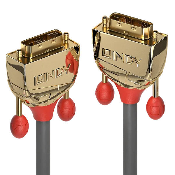 20m DVI-D SLD Single Link Kabel, Gold Line