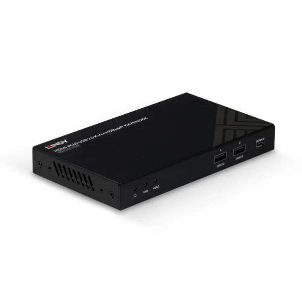 150m Cat.6 HDMI 4K60, IR, RS232 & Audio HDBaseT KVM Extender, Receiver
