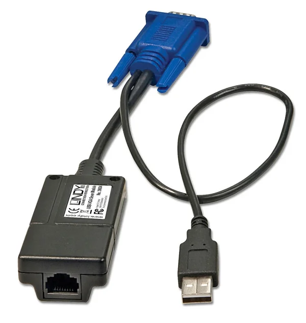 Computer Access Modul USB & VGA für KVM Switch CAT-32