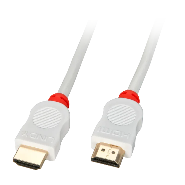 HDMI High Speed Kabel weiß 2m