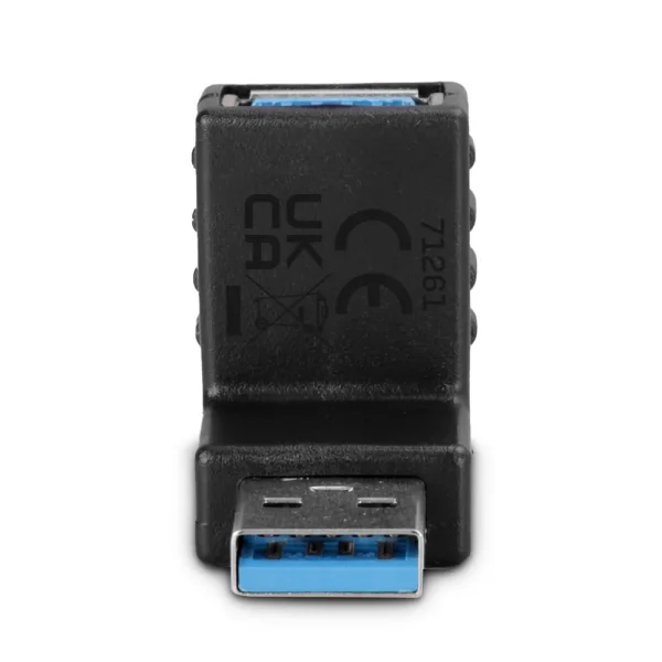 USB 3.2 Typ A an A Adapter, 90° nach oben abgewinkelt