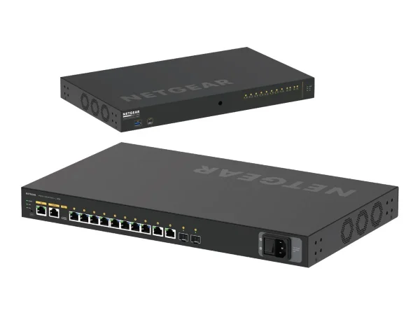 M4250 Managed Switch 8x 1G Utra90 PoE++ 802.3bt 720 W, 2x 1G und 2x SFP+ M4250-10G2XF-PoE++