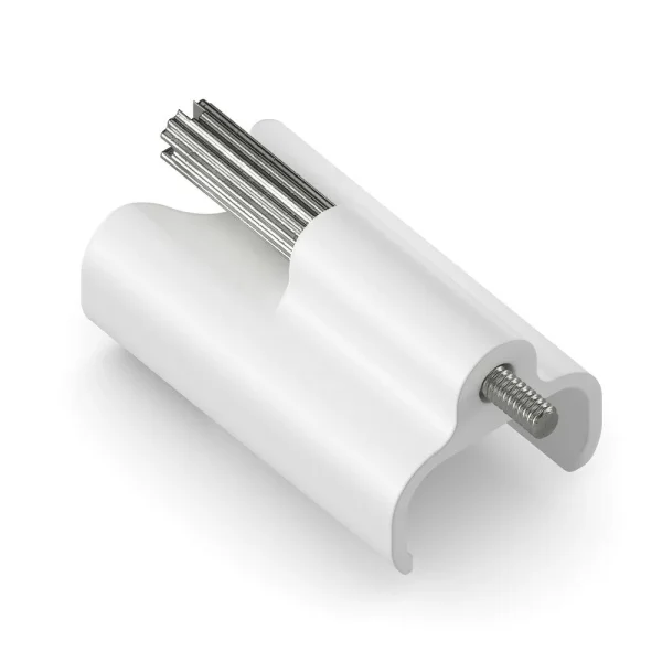 1 Stück - Abnehmbarer Tru-Lock-.System Clip für PureInstall USB-C Kabel - weiß