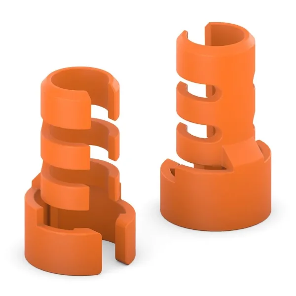 Satz mit 10 Stück – Zugentlastungen für FlexInstall-Serie – orange