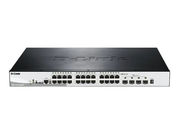 D-Link Switch DGS-1510-28XMP/E 24xGBit PoE (370W)/4xSFP+